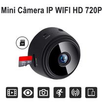 Mini Câmera IP Wireless HD 720P com Visão Noturna