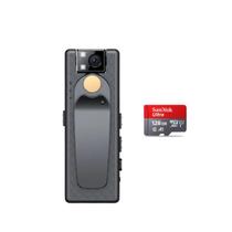 Mini Câmera Policial Esportiva A51 Hd 1080p Externa Corpo Colete 128gb