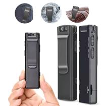 Mini Câmera Policial Portátil 1080p Sensor De Movimento Usb A3 Áudio Vídeo
