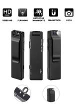 Mini Câmera Policial Portátil 1080p Sensor De Movimento Usb A3 Áudio Vídeo