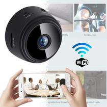 Mini Camera Segurança Espiã Wifi Bateria Pequena Vigilancia 24hrs
