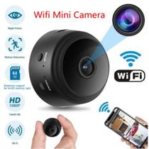 Mini Câmera Segurança Espião Portátil Hd 1080 Wifi 150 Graus Imã Bateria