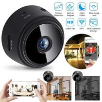 Mini Câmera visão noturna Wifi Espiã 1080P Sem Fio Espian