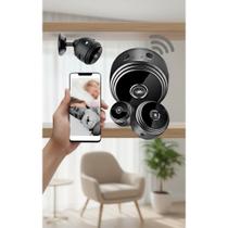 Mini Câmera Wi-Fi 1080p Noturna - Segurança Total