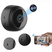 Mini Câmera Wifi Hd Portátil Para Carro E Casa