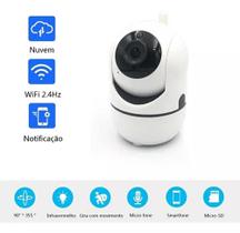 Mini Câmera Wifi IP Inteligente Com Sensor de Movimento LEY-20