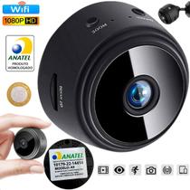 Mini Câmera Wifi Sem Fio Pequena Discreta Gravador Voz Bateria Segurança Vigilância Remoto A9 Full HD 1080p Sensor Movimento