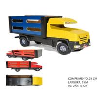 Mini caminhão boiadeiro - PA Brinquedos - P.A Brinquedos