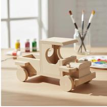 Mini caminhão caminhãozinho carrinho carro madeira brinquedo infantil