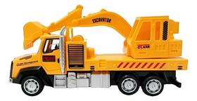 Mini Caminhão de Construção Brinquedo Escavadeira ou Guindaste Infantil Articulado Miniatura - Mini Caminhão de Construção Brinquedo Escavadeira ou Guindaste Infantil Articulado Miniatura -