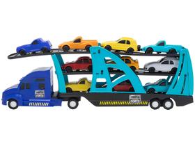 Mini Caminhão Infantil Cegonheira Frota Forte - Home Play