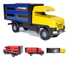 Mini Caminhao Madeira / Boiadeiro Roda Livre - Oem