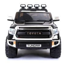 Mini Caminhonete Infantil Toyota Tundra Preto Carrinho Elétrico Infantil Carro Motorizado para Crianças 4x4 Off-Road a Bateria - Menino e Menina