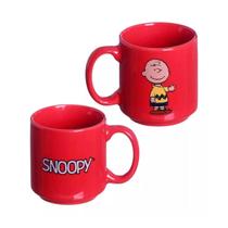 Mini Caneca Charlie Brown 100Ml Cerâmica - Produto Oficial