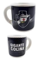 Mini Caneca Decorativa do Vasco da Gama em Porcelana 50 ml Preta Mini Caneca Decorativa do Vasco da Gama em Porcelana 50 ml Preta