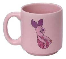 Mini Caneca Disney Ursinho Pooh Leitão 100ml - Rosa Mini Caneca Disney Ursinho Pooh Leitão 100ml - Rosa