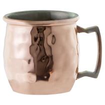 Mini Caneca Martelada Moscow Mule Mimo Style em Aço Inox Cobreado 60 ml