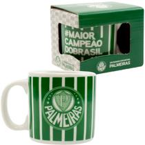 Mini Caneca Palmeiras Porcelana 120ML Mileno 9x7cm