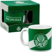 Mini Caneca Porcelana 120ml Palmeiras Faixa REF. TSP002BR23 Mini Caneca Porcelana 120ml Palmeiras Faixa REF. TSP002BR23