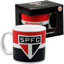 Mini Caneca Porcelana 120ml São Paulo FC Mileno Oficial Licenciada