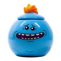 Mini caneca Rick and Morty Mr. Meeseeks 150 ml de cerâmica