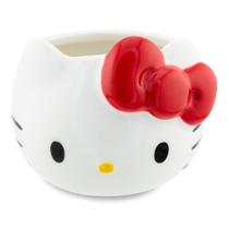 Mini caneca Sanrio Hello Kitty Red Bow em cerâmica esculpida 90 ml Mini caneca Sanrio Hello Kitty Red Bow em cerâmica esculpida 90 ml