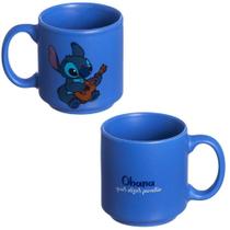 Mini Caneca Stitch Empilhável Cerâmica Azul 100ML Oficial Disney - Zona Criativa Mini Caneca Stitch Empilhável Cerâmica Azul 100ML Oficial Disney - Zona Criativa