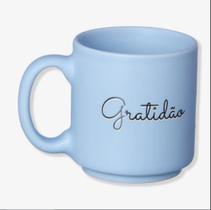 Mini caneca tina 100ml gratidão - ZONA CRIATIVA Mini caneca tina 100ml gratidão - ZONA CRIATIVA