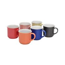 Mini Caneca White Bicolor 6 Peças Mimo Style
