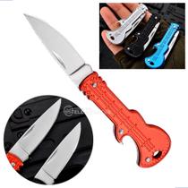 Mini Canivete Chaveiro Guitarra Com Abridor e Lâmina Dobrável Ideal Para Presentear SLKD85