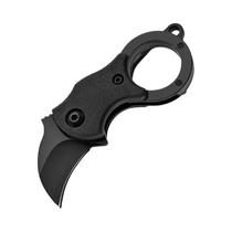 Mini Canivete Portátil De Aço Inoxidável Com Chaveiro, Descascador, Lâmina Fixa, Ferramenta Multiuso