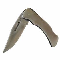 Mini Canivete Resistente Aço Inox 420 de Trava Domtauros