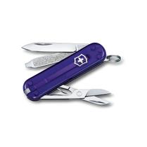 Mini Canivete Suíço Classic 7 funções SD Colors translúcido Persian Indigo Victorinox