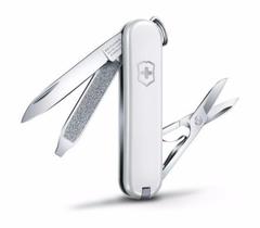 Mini Canivete Suíço Classic Victorinox Branco 7 funções Original 0.6223.7