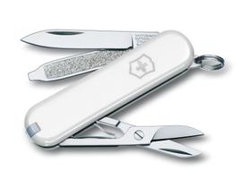 Mini Canivete Suíço Classic Victorinox Branco 7 funções Original.