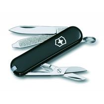 Mini Canivete Suíço Classic Victorinox Preto 7 funções Original.
