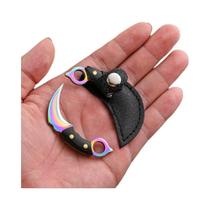 Mini Canivete Tático De Bolso Chaveiro Portátil Para Acampamento Ao Ar Livre Ferramenta Multiuso EDC