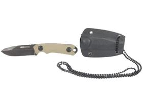 Mini Canivete Tático NTK Coyote com Bainha