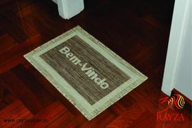 Mini Capacho Sisal Look Bem Vindo 004 Castor 040x060 cm Mini Capacho Sisal Look Bem Vindo 004 Castor 040x060 cm