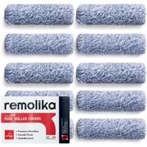 Mini capas de rolo de pintura Remolika, pacote com 10 polegadas e meia, Nap Italy