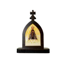 Mini Capela de Nossa Senhora Aparecida em MDF 7cm