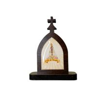 Mini Capela de Nossa Senhora de Nazaré em MDF 7cm