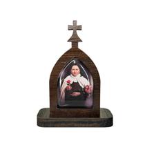 Mini Capela de Santa Teresinha do Menino Jesus em MDF 7cm