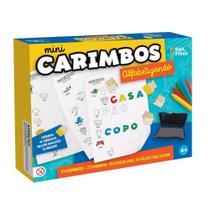 Mini Carimbos Alfabetizados - Pais e Filhos