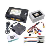 Mini Carregador Inteligente De Canal Duplo 500W 15A Para Modelo FPV De Bateria Lipo 1-6S ToolkitRC