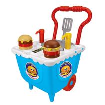 Mini Carrinho De Hambúrguer Food Truck Coleção Mirim - Tilin Mini Carrinho De Hambúrguer Food Truck Coleção Mirim - Tilin