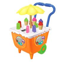 Mini Carrinho De Sorvete Sorveteiro Coleção Mirim - Tilin Mini Carrinho De Sorvete Sorveteiro Coleção Mirim - Tilin