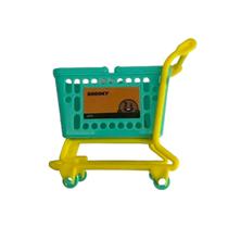 Mini carrinho de supermercado decorativo modelo bt21 shooky