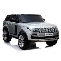 Mini Carrinho Elétrico Infantil Range Rover Land A Bateria Para Crianças Prata 24V 4x4 Mini Carrinho Elétrico Infantil Range Rover Land A Bateria Para Crianças Prata 24V 4x4