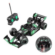 Mini Carrinho Formula 1 Controle Remoto Simula Fumaça Real